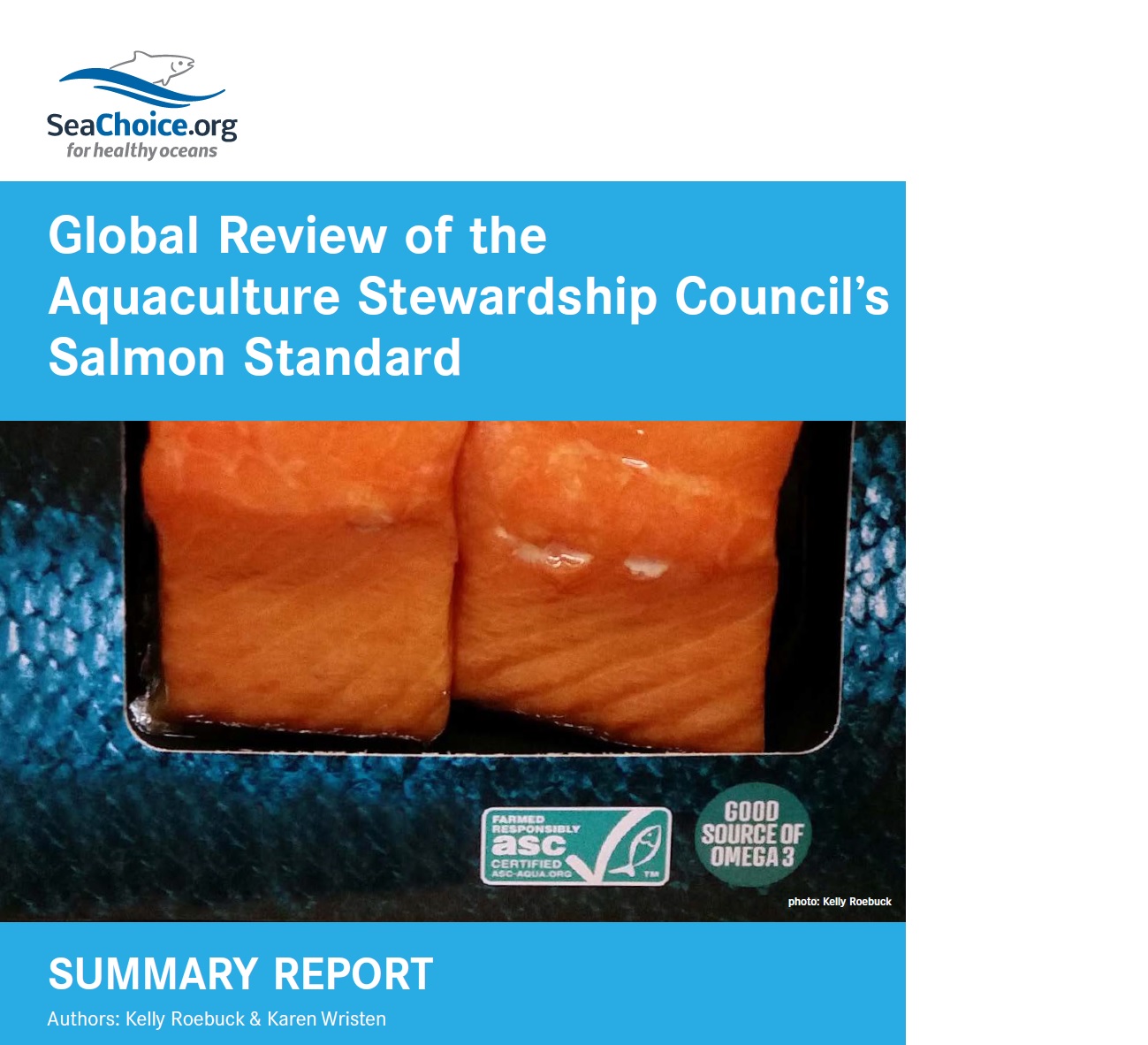 Global Review of ASC Salmon Standard - cover