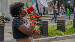 draw the line promo shot from 350org