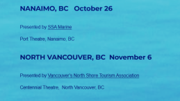screen shot of Nanaimo and North Vancouver dates