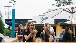 Shed restaurant promo photo for Off the Table campaign