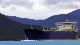 image showing tanker title Alberta to apply to Major Projects Office for new bitumen pipeline to northern B.C. coast