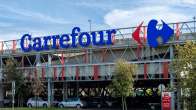 Carrefour grocery storefront Shutterstock photos
