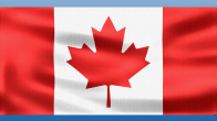 image of Canada flag with words Stan Up above